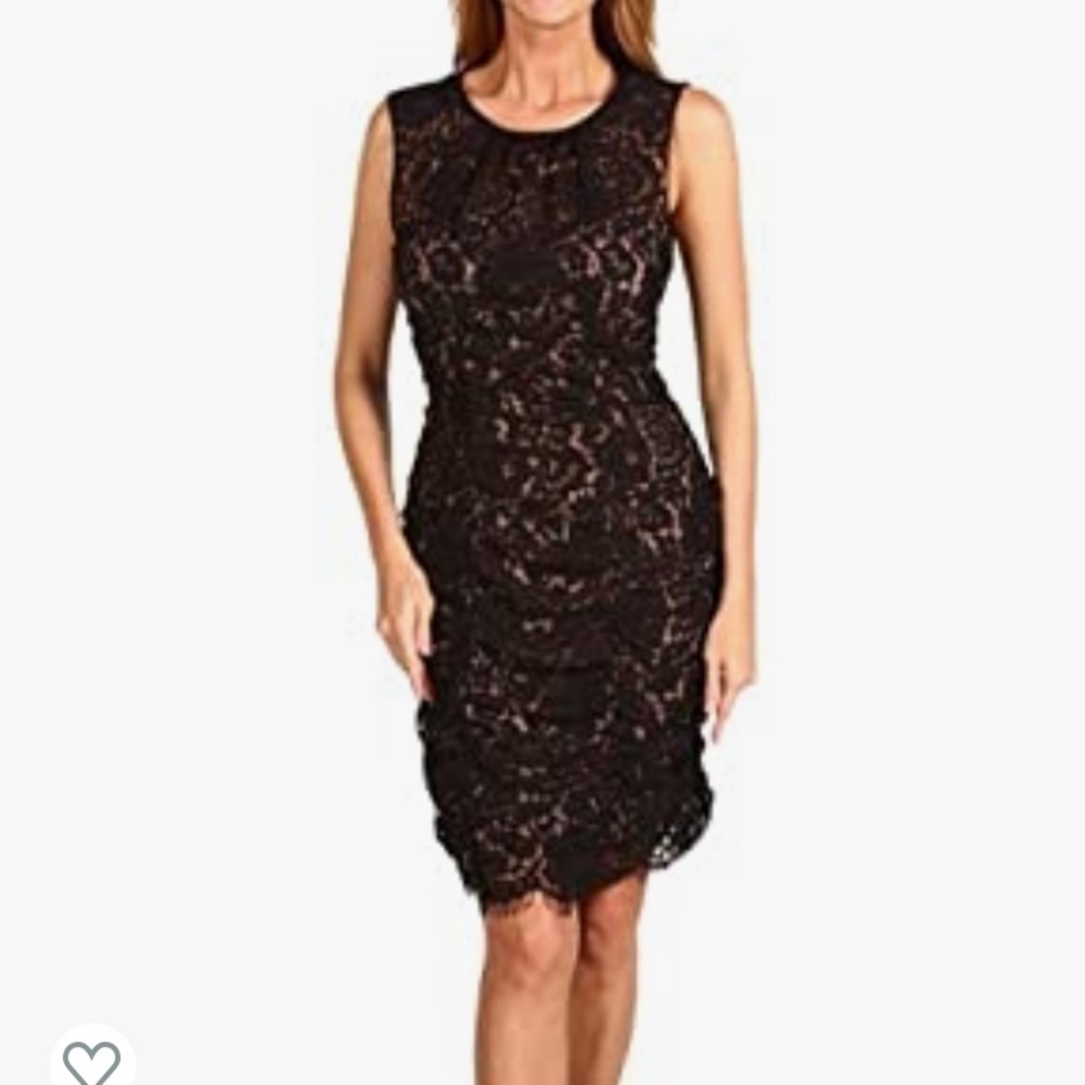 Eliza J Ruched cocktail dress